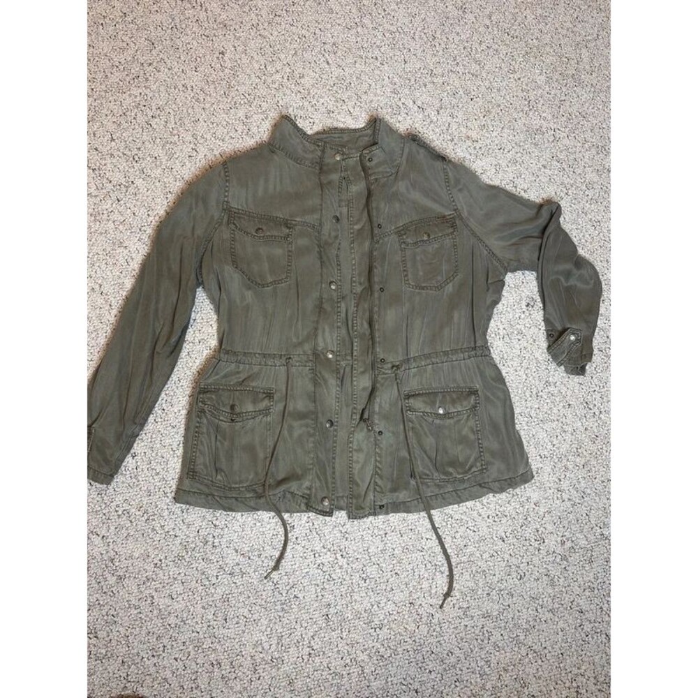 Max Jeans Green Jacket Sz 1X